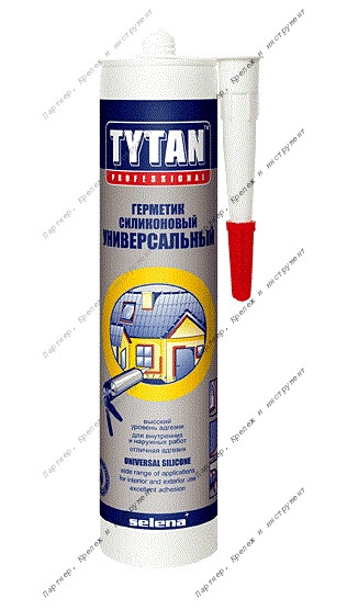 TYTAN силикон универ-й (310 мл), черный