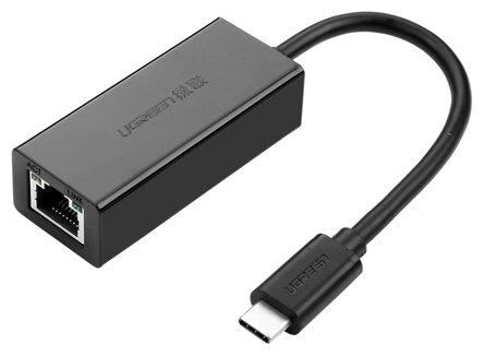 Внешняя сетевая карта Type C на LAN RJ-45,10/100 Mbps (30287) UGREEN ...