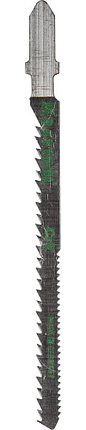 Полотна KRAFTOOL, T101AO, для эл/лобзика, Cr-V, по дереву, фанере, ламинату, фигурный рез, EU-хвост., шаг 2,5м, фото 2