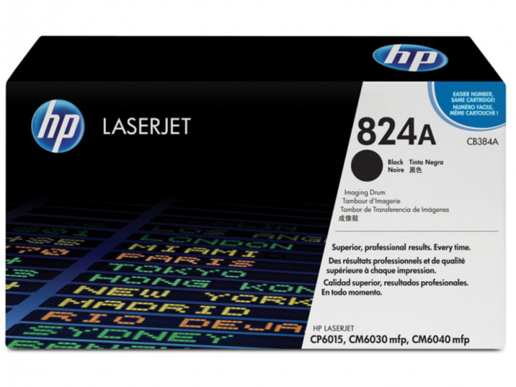 Картридж HP CB384A, 824A (black Image drum) ORIGINAL для HP Color LaserJet CM6030/f/CM6040/f/CP6015dn