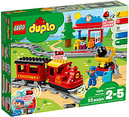 10874 Lego Duplo Поезд на паровой тяге, Лего Дупло