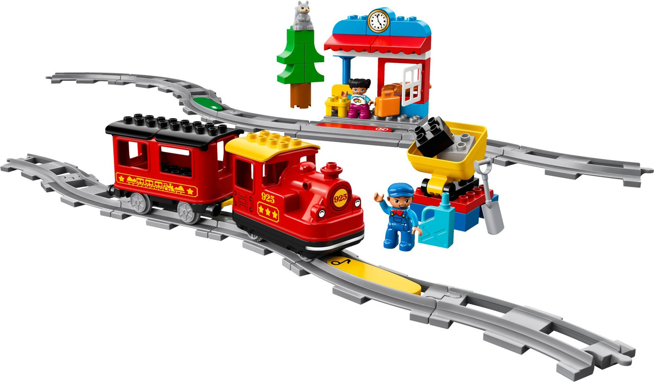 10874 Lego Duplo Поезд на паровой тяге, Лего Дупло - фото 3 - id-p53847612