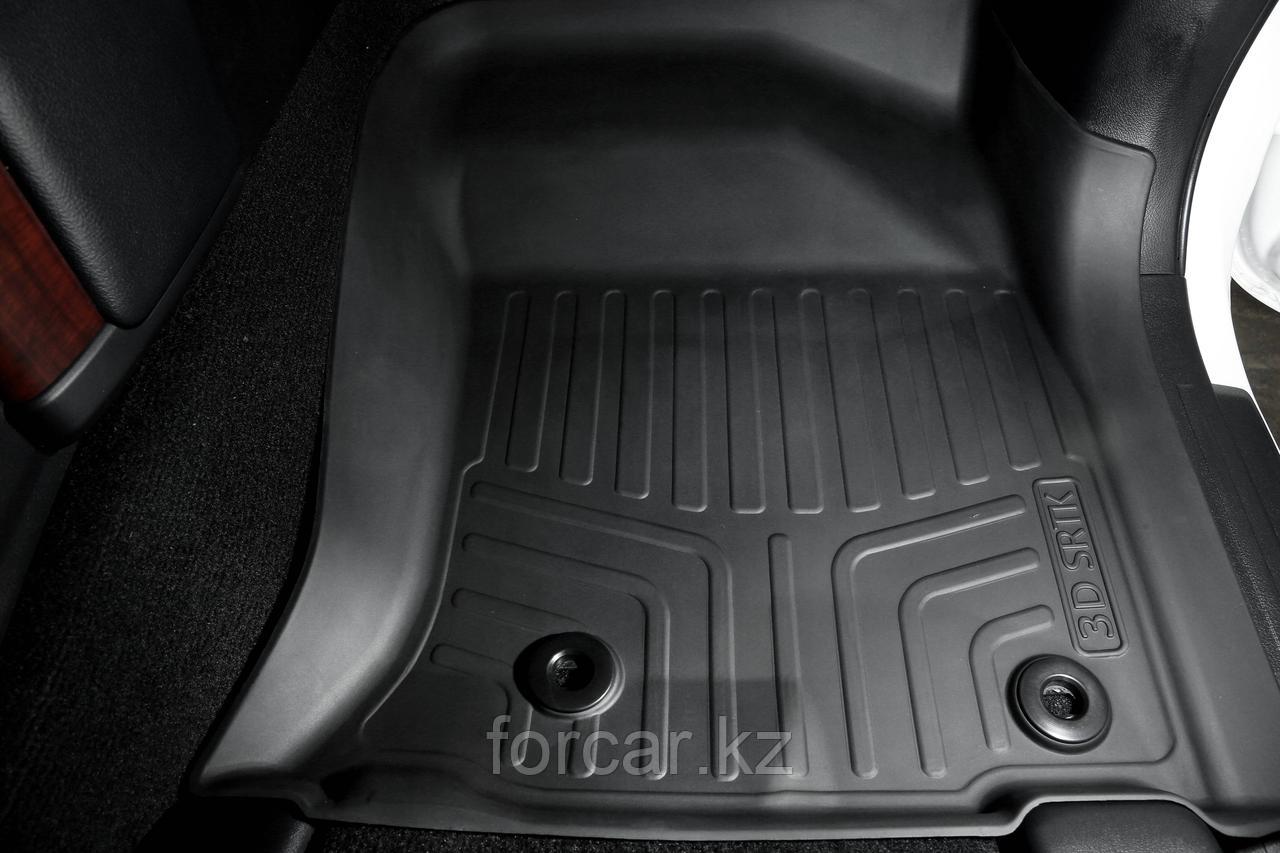 Коврики резиновые в салон 3D LUX для Toyota Prado 150 (2013-), 3 шт - фото 5 - id-p53849906