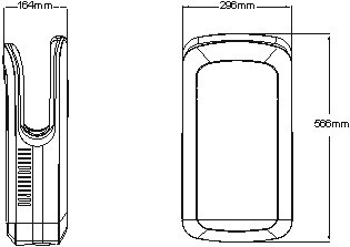 Высокоскоростная сушилка для рук BXG-JET-7200 - фото 8 - id-p53854180