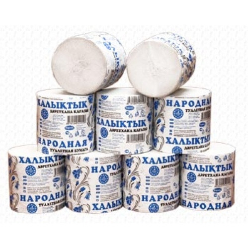 Туалетная бумага "Народная": продажа, цена в Атырау. Туалетная бумага ...