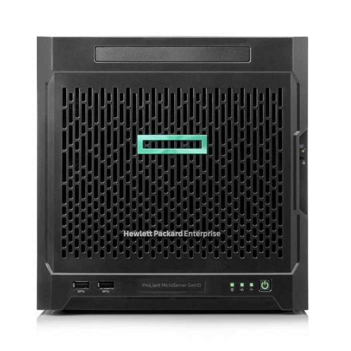 Сервер HP Enterprise MicroServer Gen10/1xAMD Opteron X3216/8 Gb 2400 MHz/Marvell SATA Controller (0,1,10)/1 x - фото 2 - id-p53871028