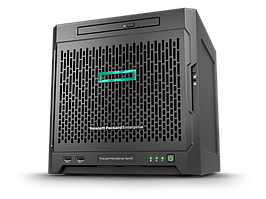 Сервер HP Enterprise MicroServer Gen10/1xAMD Opteron X3216/8 Gb 2400 MHz/Marvell SATA Controller (0,1,10)/1 x
