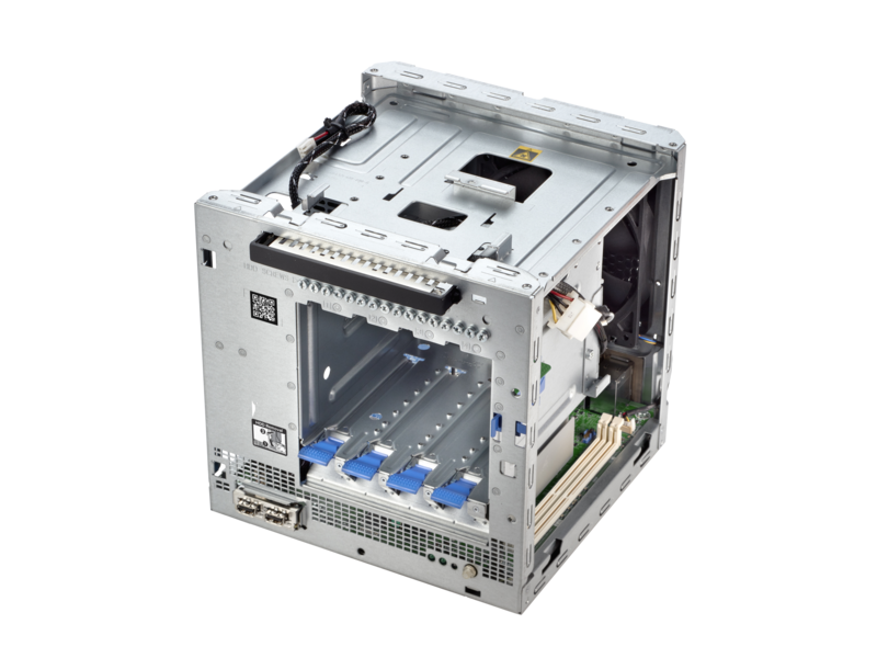 Сервер HP Enterprise MicroServer Gen10/1xAMD Opteron X3216/8 Gb 2400 MHz/Marvell SATA Controller (0,1,10)/1 x - фото 3 - id-p53871028