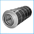 Шумоглушитель трубчатый круглый 160 - 980 серия 5.904 - 17