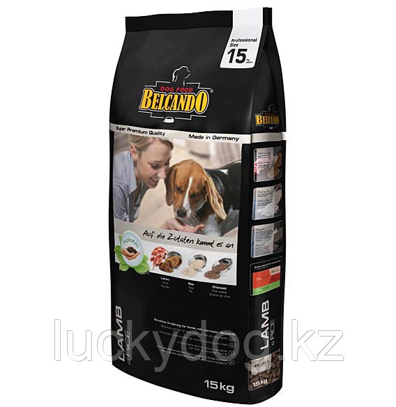 Belcando Adult Lamb & Rice 12,5кг Ягненок с рисом корм для взрослых собак с нормальным уровнем активности - фото 2 - id-p3664002