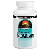 Source Naturals, Бромелаин, 2000, 500 мг, 60 таблеток