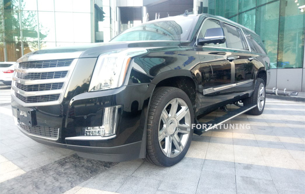 Электрические выдвижные пороги подножки для Cadillac Escalade 2015+