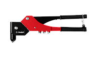 Заклепочник поворотный 0-360°, ЗУБР "МХ360" 31191, для заклёпок d=2,4-4,8 мм из алюминия и стали, литой корпус