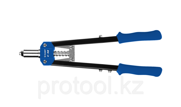 Заклепочник двуручный силовой, ЗУБР "Т-64" 31197, для заклёпок d=3,2-6,4 мм - алюминий, сталь, нерж сталь, уси