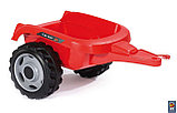Детский педальный трактор Smoby XL с прицепом, фото 7