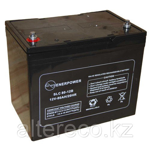 Аккумулятор ENERPOWER SLC 80-12B (12В, 80Ач) - фото 1 - id-p53931099