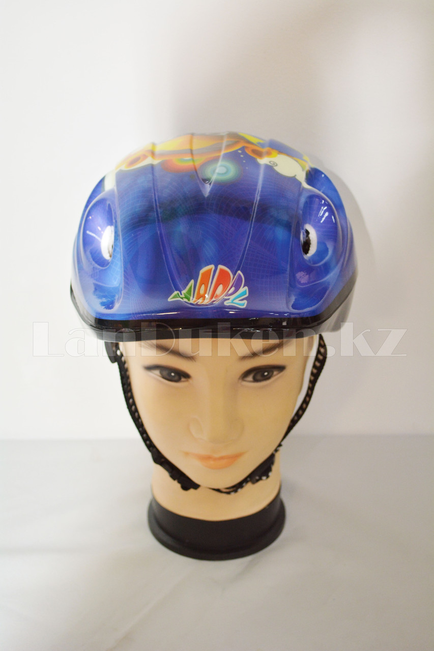 Защитный шлем для детей (синий) - фото 4 - id-p53934200