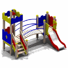 Детский игровой центр Мини крепость 5292
