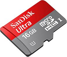 Карта Памяти MicroSD 16гб (SDSQUNC-016G-ZN3MN)