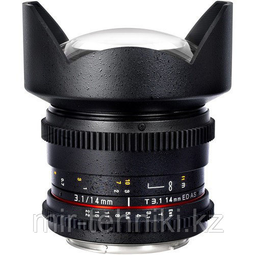 Samyang 14mm T3.1 ED AS IF UMC VDSLR II для Canon EF