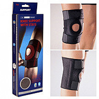 Наколенник защитный Knee support with stays на застежках