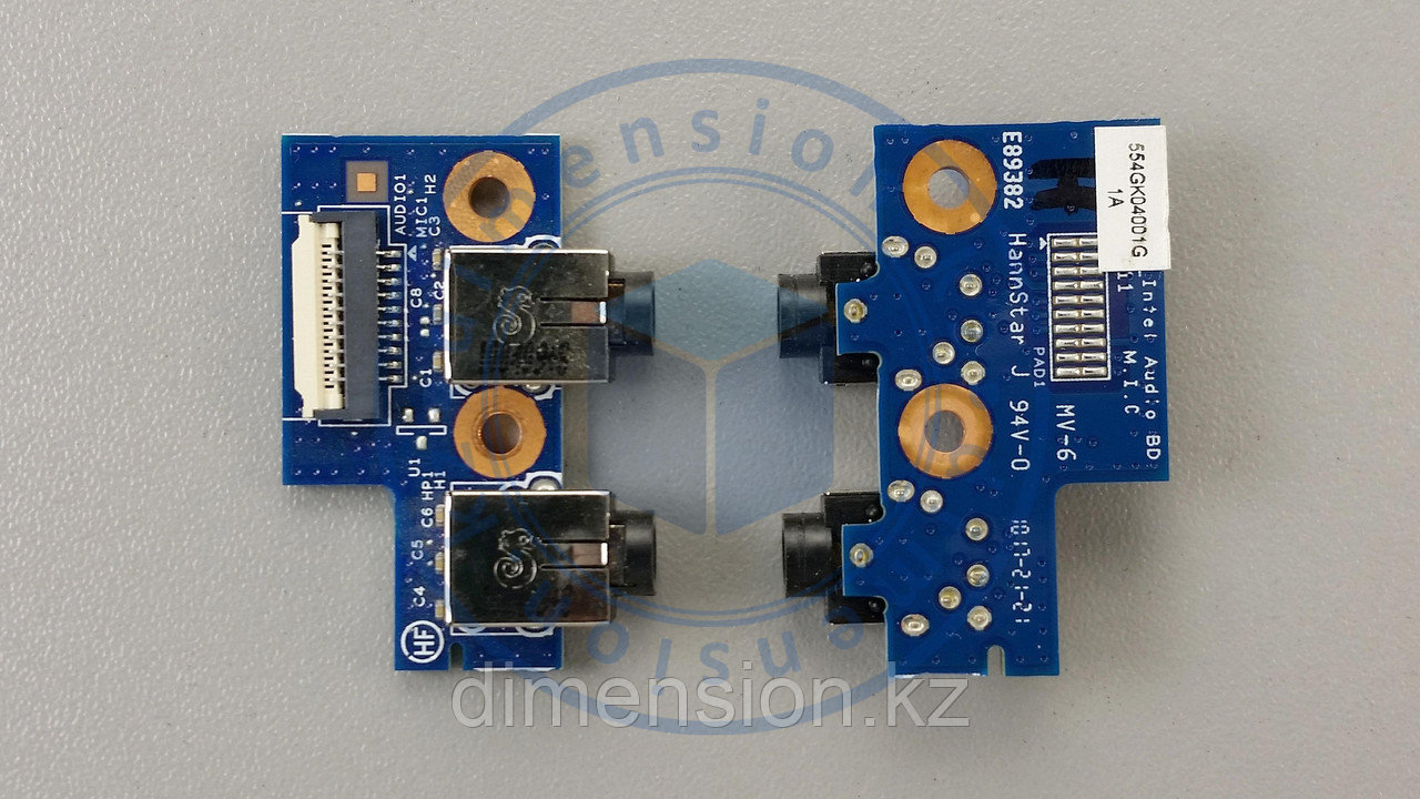 AUDIO порты, разъемы, плата для HP Probook 4520s 4525s