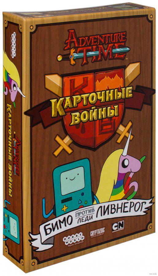 Настольная игра "Время приключений: Карточные войны. Бимо против Леди Ливнерог" - фото 1 - id-p53935029