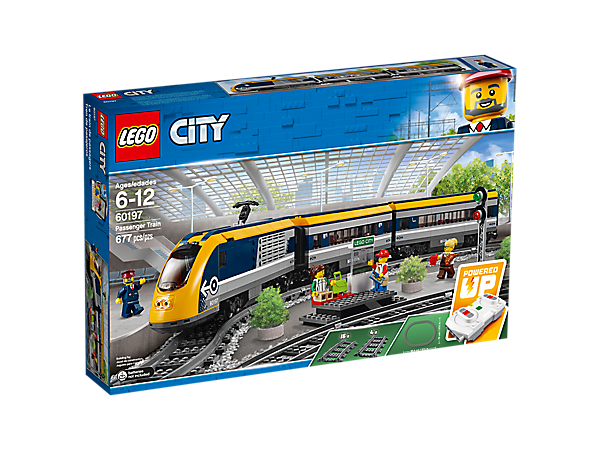 60197 Lego City Пассажирский поезд, Лего Город Сити