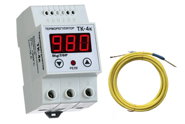 Терморегулятор ТК-4к (0 … 999°C, 16А)