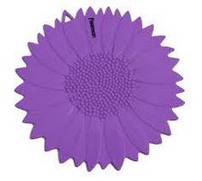 7642 FISSMAN Подставка под горячее 16 см в форме подсолнуха (силикон)