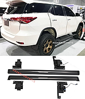 Электрические выдвижные пороги подножки для Toyota Fortuner 2015+