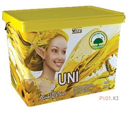Латексная акриловая краска д/стен и потолков Uni 7 кг  купить в Павлодаре