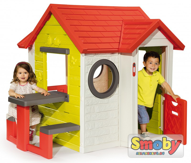 Игровой детский домик со столом Smoby 810401, фото 1