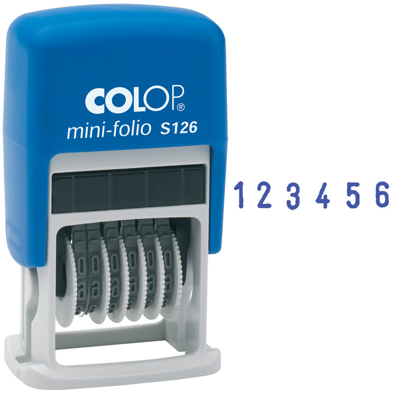 Нумератор мини-автомат Colop, 3,6 мм, 6 разрядов