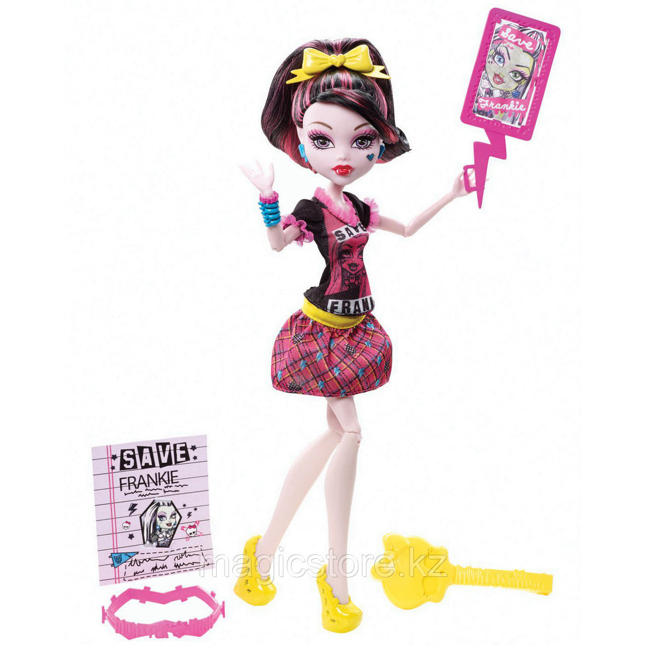 Қуыршақ Monster High Дракулаура құбыжық мутациялары Draculaura Freaky Fusion - фото 2 - id-p51629079