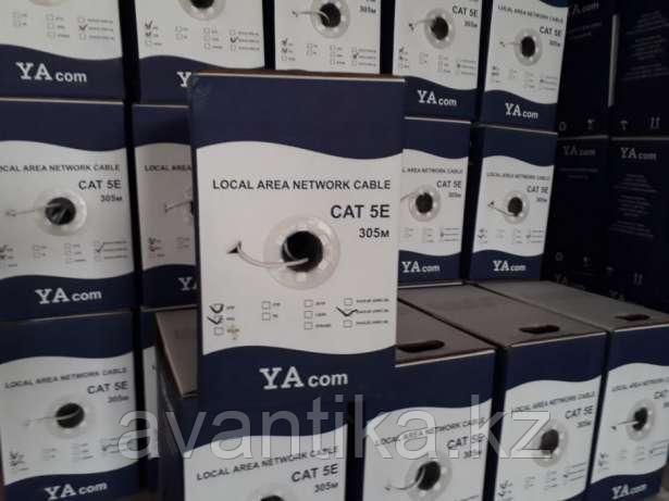 Yacom кабель UTP CAT 5E 4x2x0.48 305м - фото 2 - id-p53954135