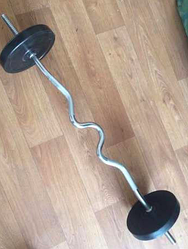 Штанга общий вес 19.5 кг