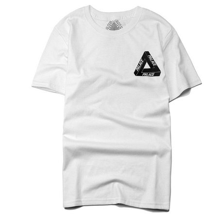 Футболка PALACE БЕЛАЯ BLACK LOGO , фото 2
