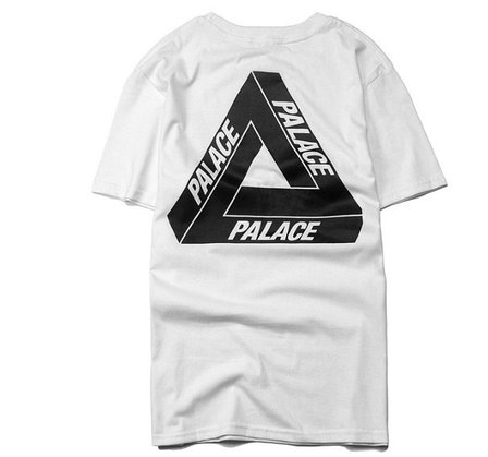 Футболка PALACE БЕЛАЯ BLACK LOGO , фото 2