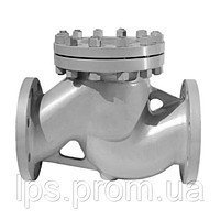 Клапаны обр. подъемные (горизантальные) фланцевые стальные 16с10нж Ру 16-25 Ду-150