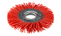 ЗУБР "ПРОФЕССИОНАЛ". Щетка дисковая для УШМ, нейлоновая проволока с абразивным покрытием, 150х22мм