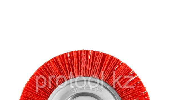 ЗУБР "ПРОФЕССИОНАЛ". Щетка дисковая для УШМ, нейлоновая проволока с абразивным покрытием, 125х22мм - фото 2 - id-p53965228