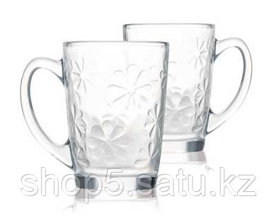 Flower luminarc Кружки чайные 320 мл, 6 шт.
