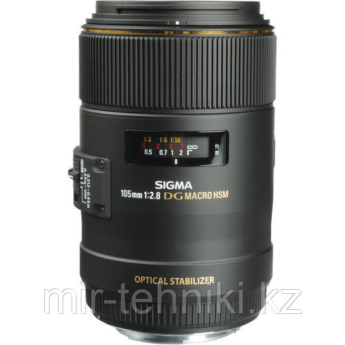 Объектив Sigma 105mm f/2.8 EX DG OS HSM Macro for Canon - фото 4 - id-p53973276