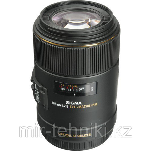 Объектив Sigma 105mm f/2.8 EX DG OS HSM Macro for Canon - фото 1 - id-p53973276