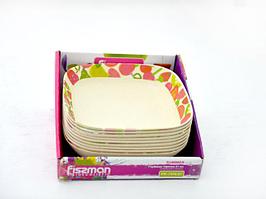 7376 FISSMAN Глубокая тарелка SUMMER 21 см из бамбукового волокна