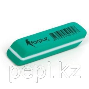 Ластик Forpus, Non-Dust, 47х17х7мм, зеленый