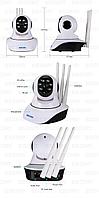Поворотная IP WIFI камера YOOSEE 3a N19-YOO3A Поворотная IP WIFI камера YOOSEE 3a