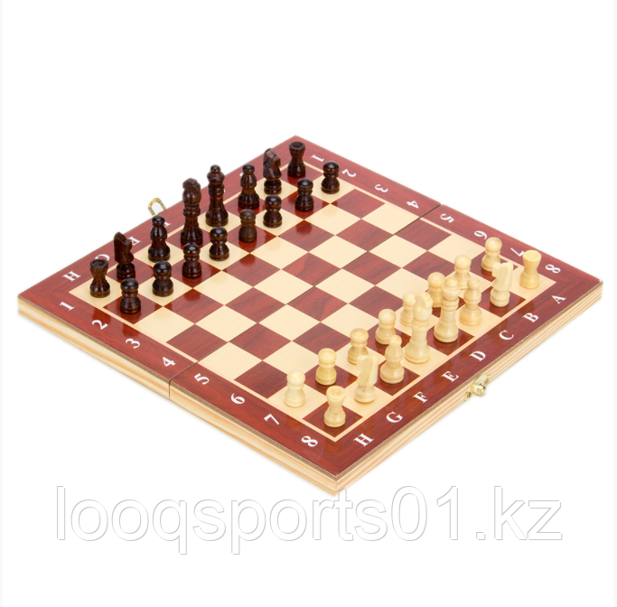 Шахматы 3в1 (шашки, шахматы, нарды) (40 х 40)