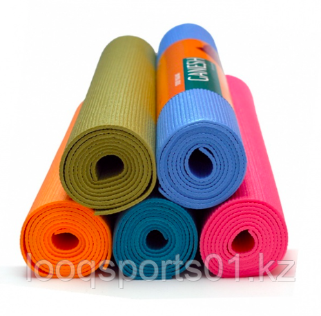 Коврик для йоги (йога мат,каремат) и фитнеса 173х61х0.6 (без сумки) - фото 1 - id-p53991453